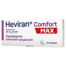 Zdjęcie produktu - Heviran Comfort MAX 400mg, 30 tabl.
