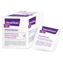 Zdjęcie produktu - HexaClean Chusteczki do powiek- 20 szt.