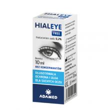 Zdjęcie produktu - HIALEYE FREE 0,2% Nawilżające krople do oczu, 10 ml