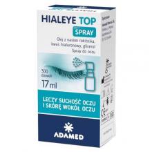 Zdjęcie produktu - Hialeye Top spray na suchość oka, 17 ml KR&Oacute;TKA DATA 31.08.2026