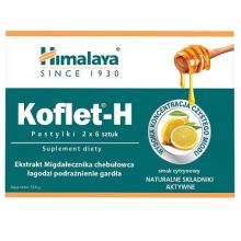 Zdjęcie produktu - HIMALAYA Koflet-H smak cytrynowy - 12past.