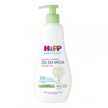 Zdjęcie produktu - HiPP Babysanft Sensitive Żel do mycia do ciała i włos&oacute;w, 400ml