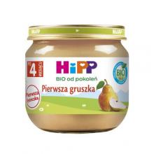 Zdjęcie produktu - HiPP BIO Pierwsza gruszka po 4. miesiącu, 80 g