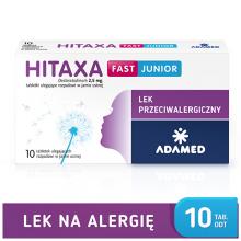 Zdjęcie produktu - Hitaxa Fast junior, 10 tabletek