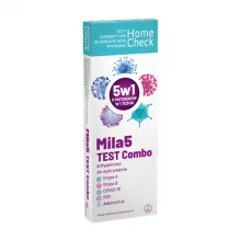 Zdjęcie produktu - Home Check Mila 5 Combo Test antygenowy 5w1, 1 szt.