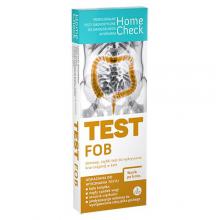 Zdjęcie produktu - Home Check Test FOB do wykrywania krwi utajonej w kale, 1szt.