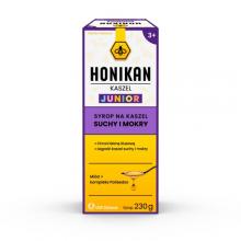 Zdjęcie produktu - HONIKAN KASZEL JUNIOR Syrop na kaszel suchy i mokry, 230g