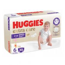 Zdjęcie produktu - HUGGIES Pieluchomajtki Extra Care Pants rozmiar 6 (15-25kg), 30szt.
