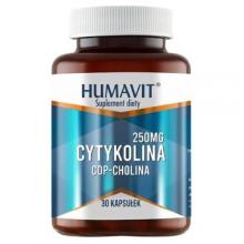Zdjęcie produktu - HUMAVIT Cytykolina, 30kaps. KR&Oacute;TKA DATA 31.10.2026