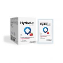 Zdjęcie produktu - HydroMe Elektrolity doustny produkt nawadniający o smaku malinowym, 10sasz.