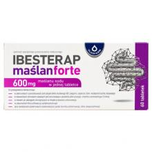 Zdjęcie produktu - Ibesterap Maślan forte 600 mg, 60 tab.