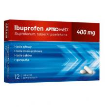 Zdjęcie produktu - APTEO MED Ibuprofen Forte 400mg, 12 tabletek