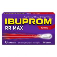 Zdjęcie produktu - Ibuprom RR MAX 400mg, 24 tabletki 