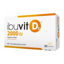 Zdjęcie produktu - Ibuvit D3 2000iu, 30 kaps. miękkie