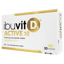 Zdjęcie produktu - Ibuvit D3 Active 10, 10 mcg, 30 kapsułek miękkich