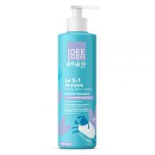 Zdjęcie produktu - IDEE DERM Baby Żel 3w1 do mycia twarzy, ciała i włos&oacute;w, 400ml