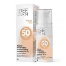 Zdjęcie produktu - Idee Derm Całoroczny krem ochronny do twarzy SPF50 do sk&oacute;ry wrażliwej, 50 ml