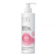 Zdjęcie produktu - Idee Derm Łagodzący żel do mycia twarzy i oczu do sk&oacute;ry wrażliwej, reaktywnej, skłonnej do alergii, 220 ml
