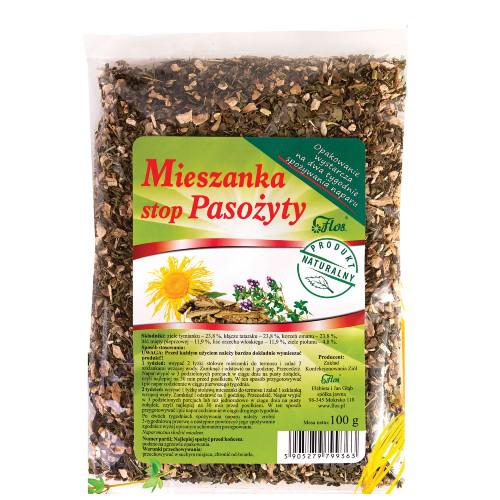 Miniaturka artykułu - FLOS MIESZANKA STOP PASOZYTY, 100g