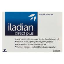 Zdjęcie produktu - ILADIAN DIRECT PLUS - 10 tabletek dopochwowych 