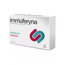 Zdjęcie produktu - Immuferyna Laktoferyna + Prebiotyk, 20 kaps.