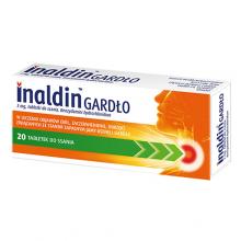 Zdjęcie produktu - Inaldin Gardło 3mg, 20 tabl. do ssania