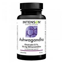 Zdjęcie produktu - INTENSON Ashwagandha 10 mg witanolid&oacute;w, 60 tabl.