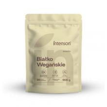 Zdjęcie produktu - Intenson Białko Wegańskie wanilia, 900 g KR&Oacute;TKA DATA 30.09.2026