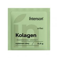 Zdjęcie produktu - Intenson Kolagen + witamina C + kwas hialuronowy smak arbuzowy, 11,5 g