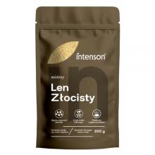 Zdjęcie produktu - Intenson Len złocisty mielony odtłuszczony, 200 g