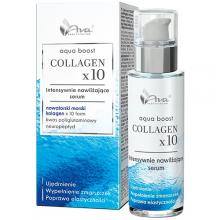 Zdjęcie produktu - AVA Aqua Boost Collagen x10 Intensywnie nawilżające serum, 30 ml