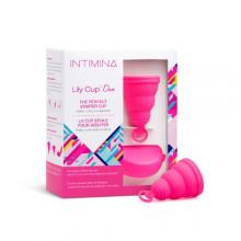 Zdjęcie produktu - Intimina Lily Cup One kubeczek menstruacyjny dla początkujących r&oacute;żowy