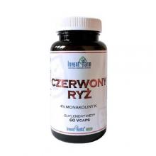 Zdjęcie produktu - Invent Farm Czerwony Ryż 4% Monakoliny K, 60 kapsułek KR&Oacute;TKA DATA 30.09.2026