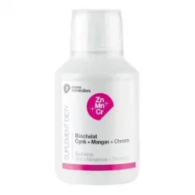 Zdjęcie produktu - INVEX REMEDIES BIOCHELAT Cynk + Mangan + Chrom, 150 ml  KR&Oacute;TKA DATA 10.12.2026
