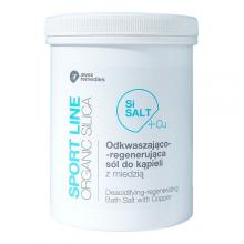 Zdjęcie produktu - INVEX REMEDIES SiSALT+Cu Sport Line Odkwaszająco-regenerująca s&oacute;l do kąpieli z miedzią, 1500 g