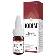 Zdjęcie produktu - Iodim Sterylne, nawilżające krople do oczu, 10 ml