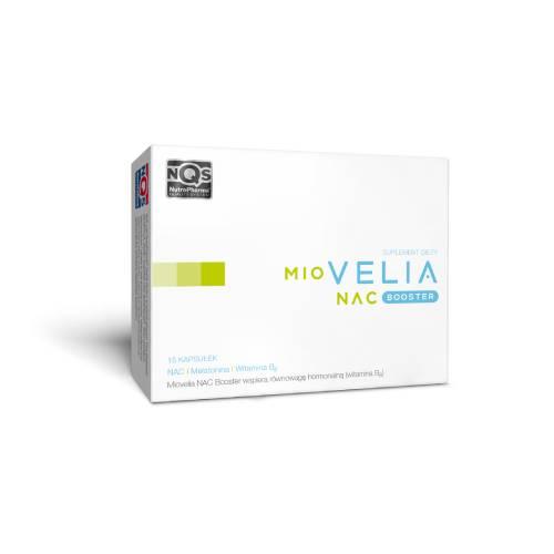Miniaturka artykułu - Miovelia NAC Booster, 15 kaps. - dla kobiet planujących ciążę