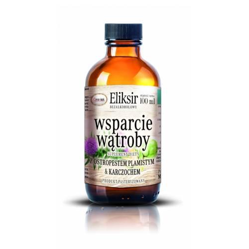 Miniaturka artykułu - MIR-LEK Eliksir Wsparcie wątroby, 100ml