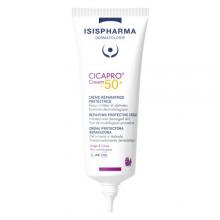 Zdjęcie produktu - ISISPHARMA Cicapro Cream SPF50+ Krem regenerujący do sk&oacute;ry podrażnionej, 40 ml