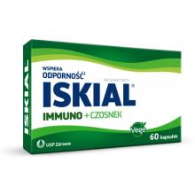 Zdjęcie produktu - Iskial Immuno + Czosnek, 60kaps.