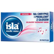 Zdjęcie produktu - Isla Medic Voice wiśniowa, 20past.
