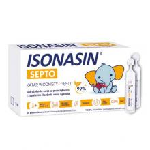 Zdjęcie produktu - ISONASIN SEPTO Krople do nosa, 20 ampułek