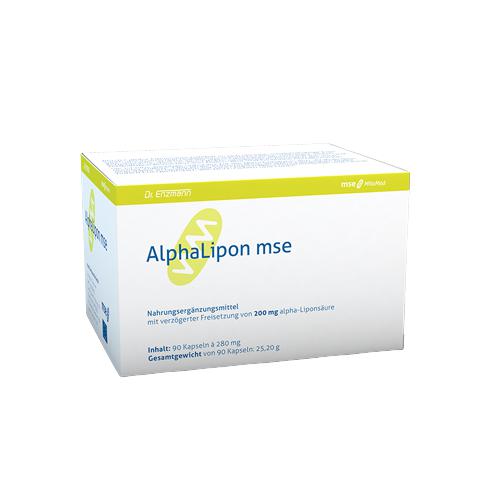 Miniaturka artykułu - MITOPHARMA AlphaLipon MSE, 90 kapsułek