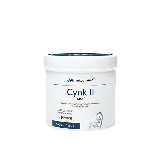 Miniaturka artykułu - MITOPHARMA Cynk II MSE, 360 tabletek
