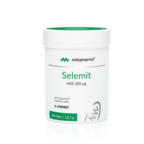 Miniaturka artykułu - MITOPHARMA  Selemit MSE 200 mcg, 60 kaps.