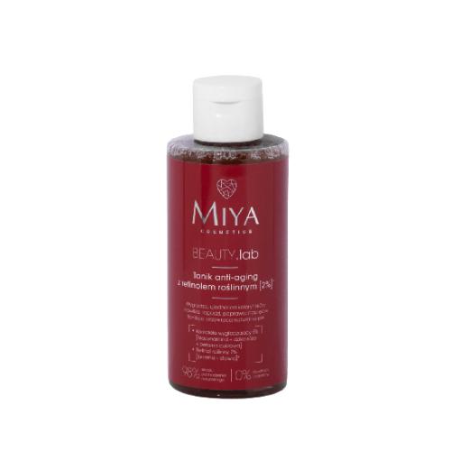 Miniaturka artykułu - MIYA BEAUTY.lab Tonik anti-aging z retinolem roślinnym 2%, 150ml