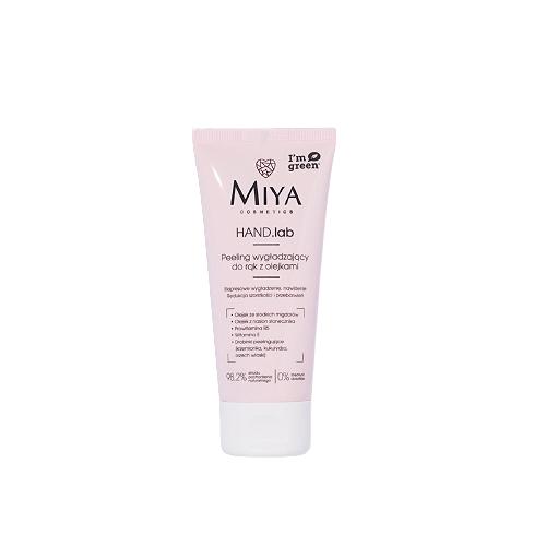 Miniaturka artykułu - Miya HAND.lab Peeling wygładzający do rąk z olejkami, 60 ml