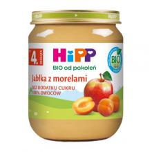 Zdjęcie produktu - HiPP BIO Jabłka z morelami po 4. miesiącu, 125 g