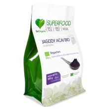 Zdjęcie produktu - BeOrganic Jagody Acai BIO w proszku, 100 g