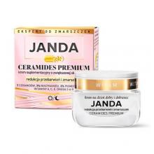 Zdjęcie produktu - JANDA Ceramides Premium Krem suplementacyjny redukcja przebarwień i zmarszczek, 50 ml